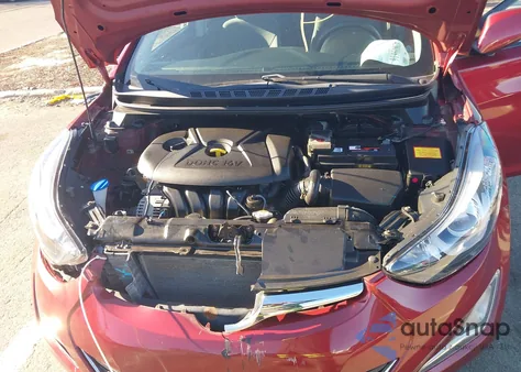 2014 Hyundai Elantra Se z USA, uszkodzony, nr VIN 5NPDH4AE6EH491034